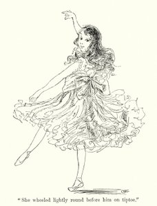 Charlotte Bronten kuvitus Jane Eyrelle (litho) tekijältä Edmund Henry Garrett