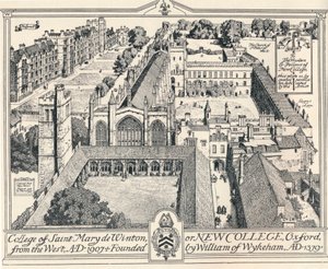 New College, Oxford, 1905