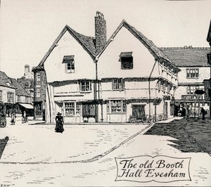 Vanha Booth Hall, Evesham, 1800-luku
