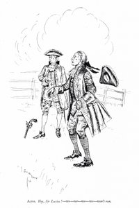 Kuvitus Sheridanin Kilpailijat (kaiverrus) tekijältä Edmund Joseph (after) Sullivan
