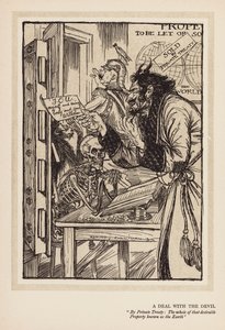 Keisarin seppele: Sopimus paholaisen kanssa (litografia).