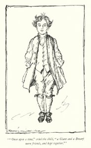Kuvitus Oliver Goldsmithin teoksesta The Vicar of Wakefield (litho) tekijältä Edmund Joseph Sullivan