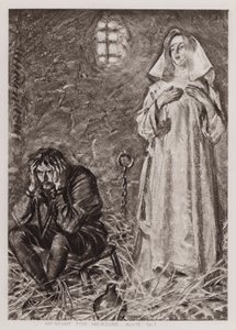 Measure for Measure, Act III, Sc I (litho) tekijältä Edmund Joseph Sullivan