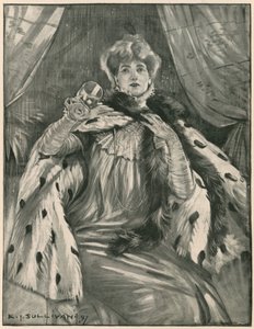 Sarah Bernhardt tekijältä Edmund Joseph Sullivan