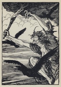 Kuvitus Tennysons Maudille tekijältä Edmund Joseph after Sullivan