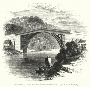 Ensimmäinen rautasilta, Coalbrookdale (kaiverrus)