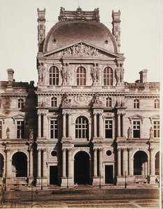 Louvren paviljonki Richelieu (m/w kuva)