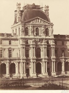 Näkymä Louvreen,1855-1857 (kuva)