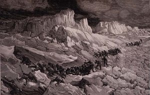 "In the Ice Floes" elokuvasta "Voyage a la Mer Polaire"