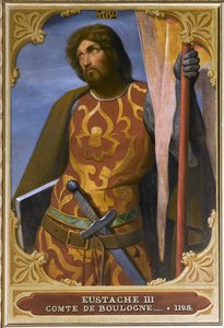 Eustace III, Boulognen kreivi, 1844. tekijältä Édouard Alexandre Odier