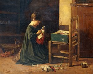 Nuken pukeminen, tekijältä Edouard Alexandre Sain