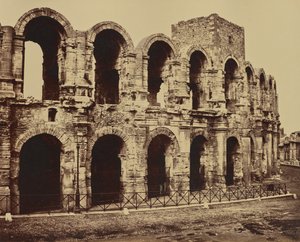 Arles. Amfiteatteri tekijältä Édouard Baldus