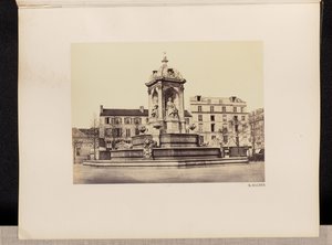 [Fontaine Saint Sulpice] (nro 76) tekijältä Édouard Baldus