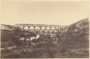 Pont du Gard tekijältä Édouard Baldus