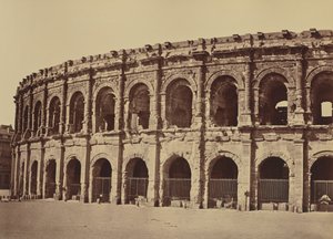 Nîmes. Amfiteatteri tekijältä Édouard Baldus