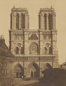 [Pariisin Notre-Dame] tekijältä Édouard Baldus