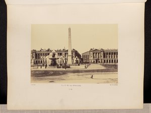 Place de la Concorde (nro 45) tekijältä Édouard Baldus
