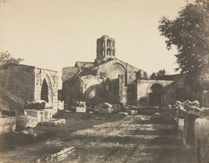 Saint-Honorat, lähellä Arles tekijältä Édouard Baldus