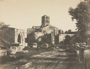 Saint-Honorat, Prés dArles, 1853. tekijältä Édouard Baldus