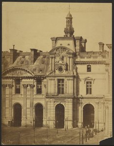 [Louvre, Rohanin paviljonki] tekijältä Édouard Baldus