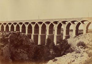 Saint-Chamasin maasilta. tekijältä Édouard Baldus