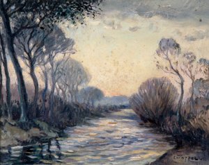 Cagnes-joki tekijältä Edouard Chappel