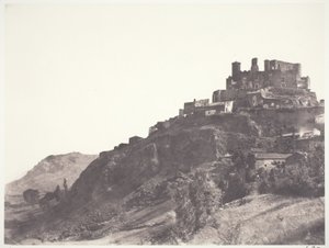 Chateau de Murol Auvergnen alueella tekijältä Edouard-Denis Baldus