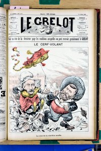 Portada de “”El Grelot””, Satíric en colors finlandesos tekijältä Edouard Guillaumin Pepin