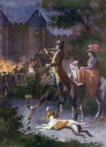 Silmänräpäyksessä kaikki Maupratit olivat portcullisissa. George Sandin kuvitus Maupratille