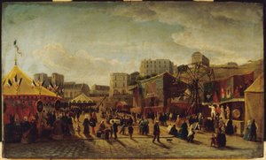 Tivoli, Place Saint-Pierre, Montmartre tekijältä Edouard Hubert