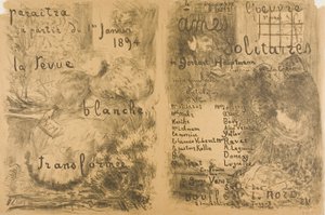 "La Revue Blanche" Muuttuneet ja yksinäiset sielut