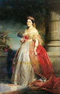 Mathilde Laetitia Wilhelmine Bonaparte (1820-1904) 1861 (öljy kankaalle)