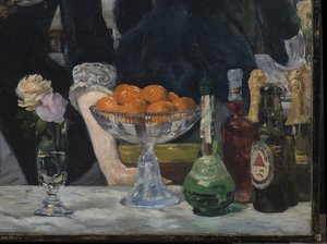 Baari Folies-Bergeressä, 1881-82 (yksityiskohta 2536) tekijältä Édouard Manet