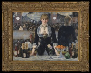 Baari Folies-Bergeressä, 1881-82 (katso myös 2536) tekijältä Édouard Manet