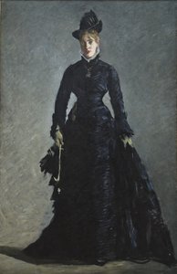 Parisian Lady (öljy kankaalle) tekijältä Édouard Manet