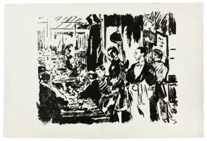 Caféssa (julkaisematon levy) tekijältä Édouard Manet