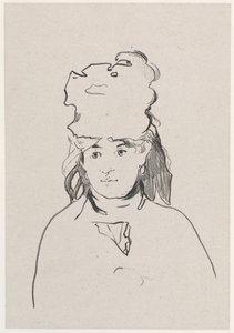 Berthe Morisot tekijältä Édouard Manet
