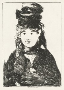 Berthe Morisot tekijältä Édouard Manet