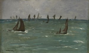 Veneitä Berck-sur-Merissä tekijältä Édouard Manet