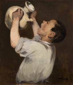 Poika kannun kanssa (La Régalade) tekijältä Édouard Manet
