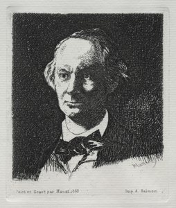 Charles Baudelaire tekijältä Édouard Manet