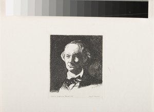 Charles Baudelaire, Full Face III tekijältä Édouard Manet