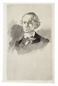 Charles Baudelaire, Full Face III tekijältä Édouard Manet