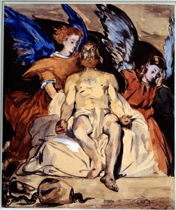 Kristus enkelien kanssa Edouard Manet