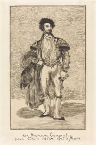 Don Mariano Camprubi (Tanssija) tekijältä Édouard Manet