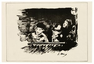 Ylägalleriassa tekijältä Édouard Manet