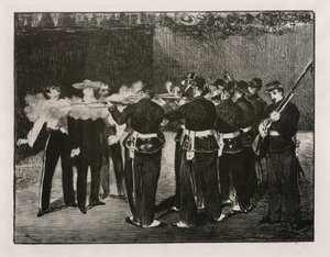 Maximilianin teloitus tekijältä Édouard Manet
