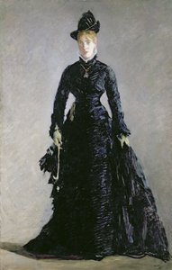 Pariisilainen - Manet, Edouard (1832-1883) - 1875 - Öljy kankaalle - 192x125 - Tukholman kansallismuseo tekijältä Édouard Manet