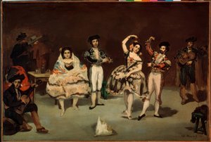 espanjalainen baletti tekijältä Édouard Manet
