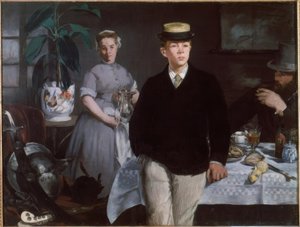 Lounas työpajassa tekijältä Édouard Manet